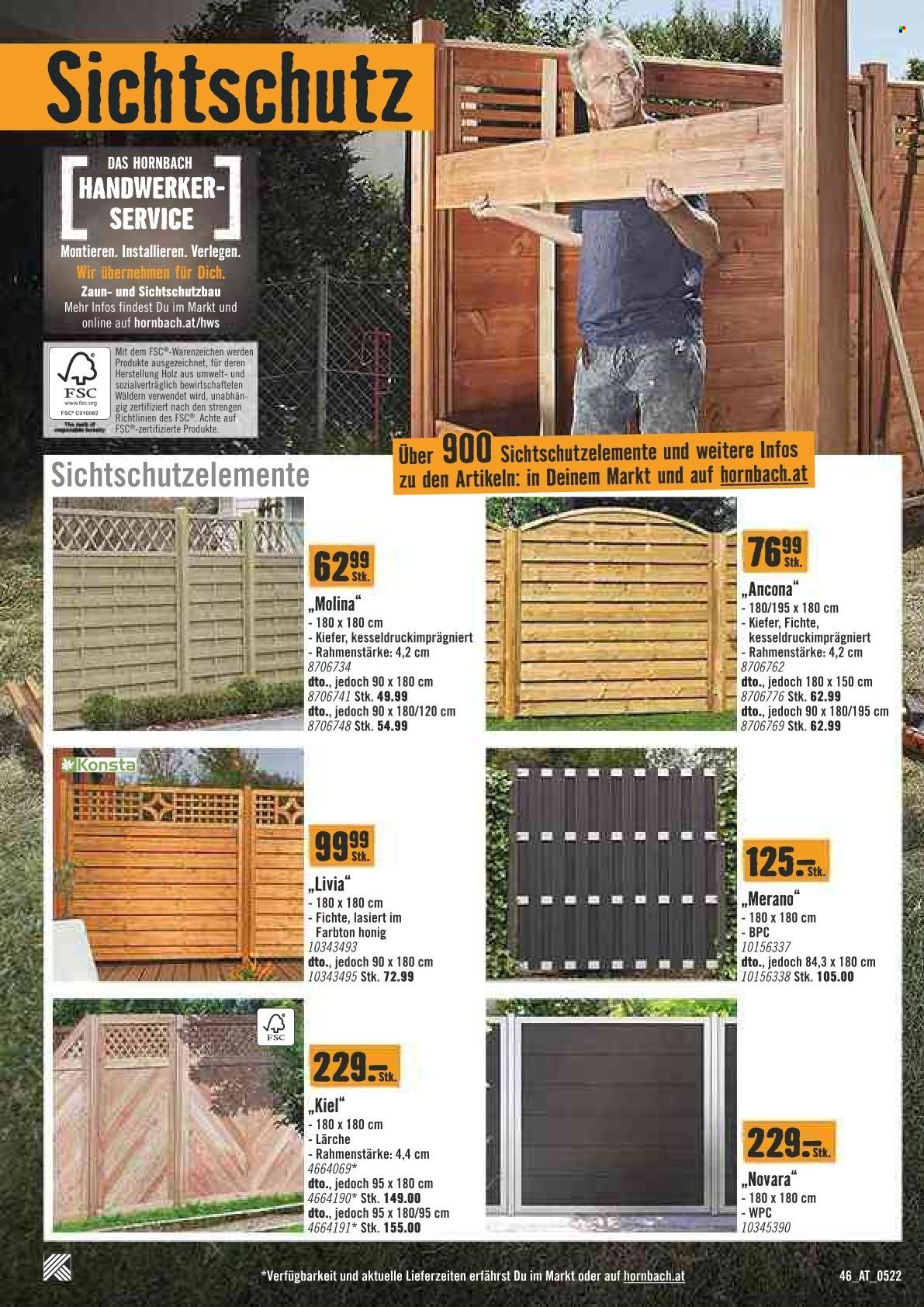 Angebote Hornbach - 1.5.2022 - 31.5.2022. Seite 47