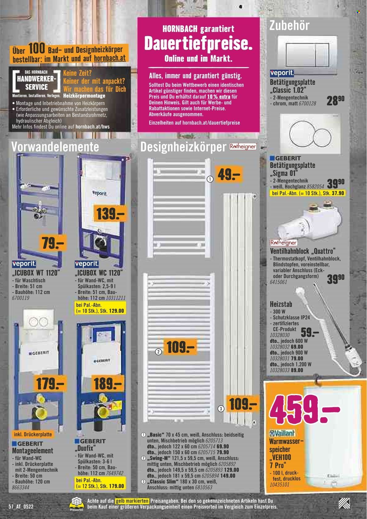 Angebote Hornbach - 1.5.2022 - 31.5.2022. Seite 56