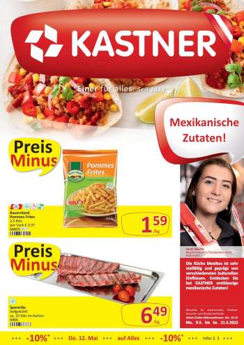 Angebote KASTNER - 9.5.2022 - 21.5.2022.