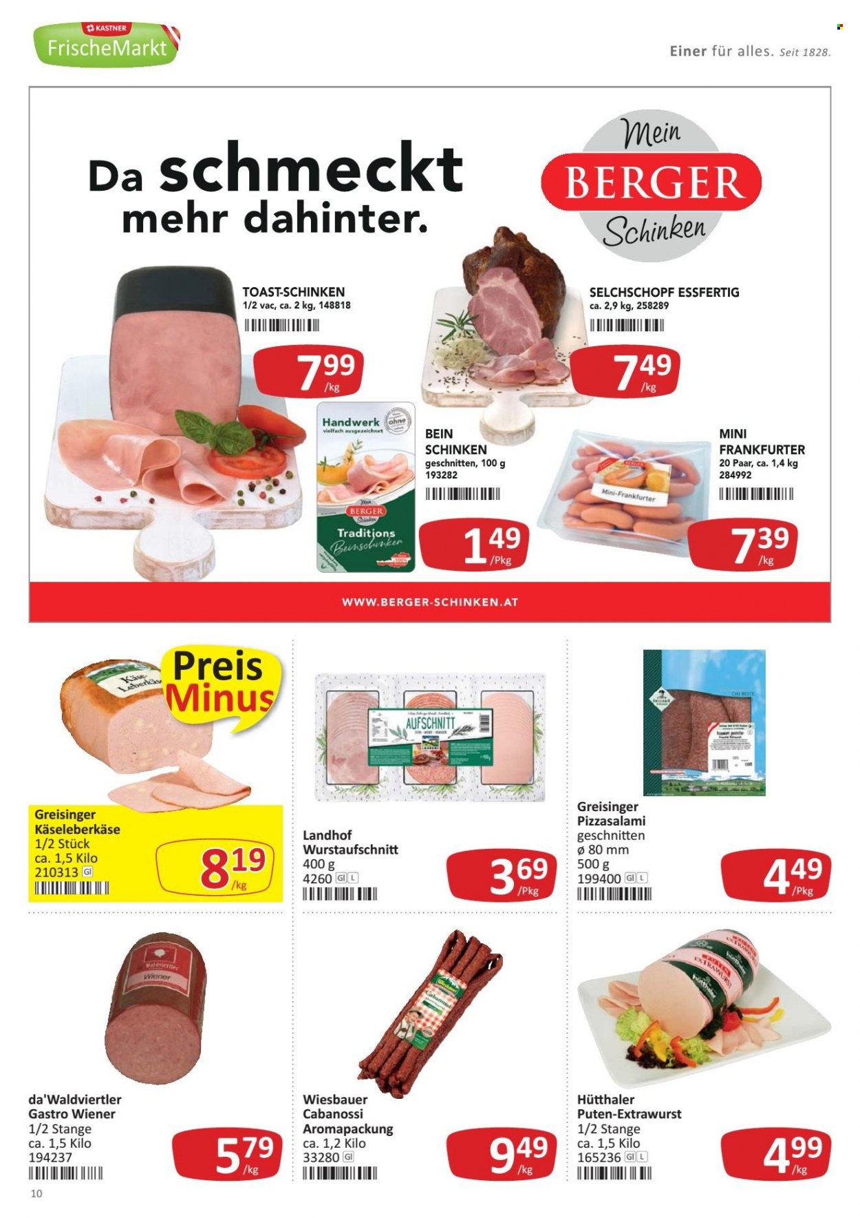 Angebote KASTNER - 9.5.2022 - 21.5.2022. Seite 10