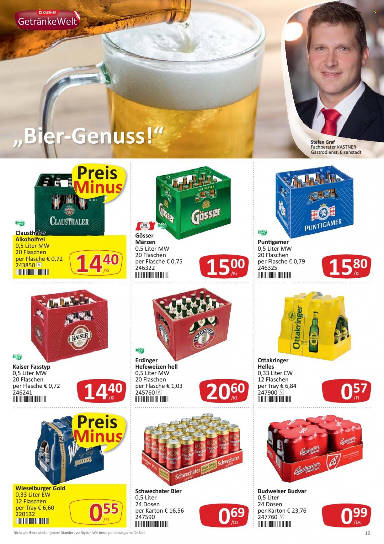 Angebote KASTNER - 9.5.2022 - 21.5.2022. Seite 19