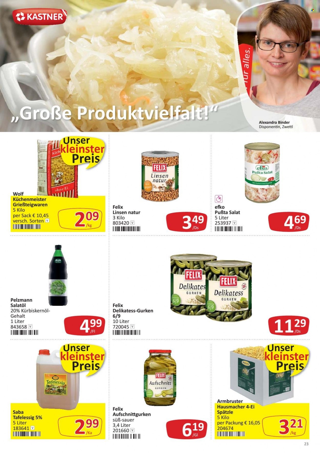 Angebote KASTNER - 9.5.2022 - 21.5.2022. Seite 23