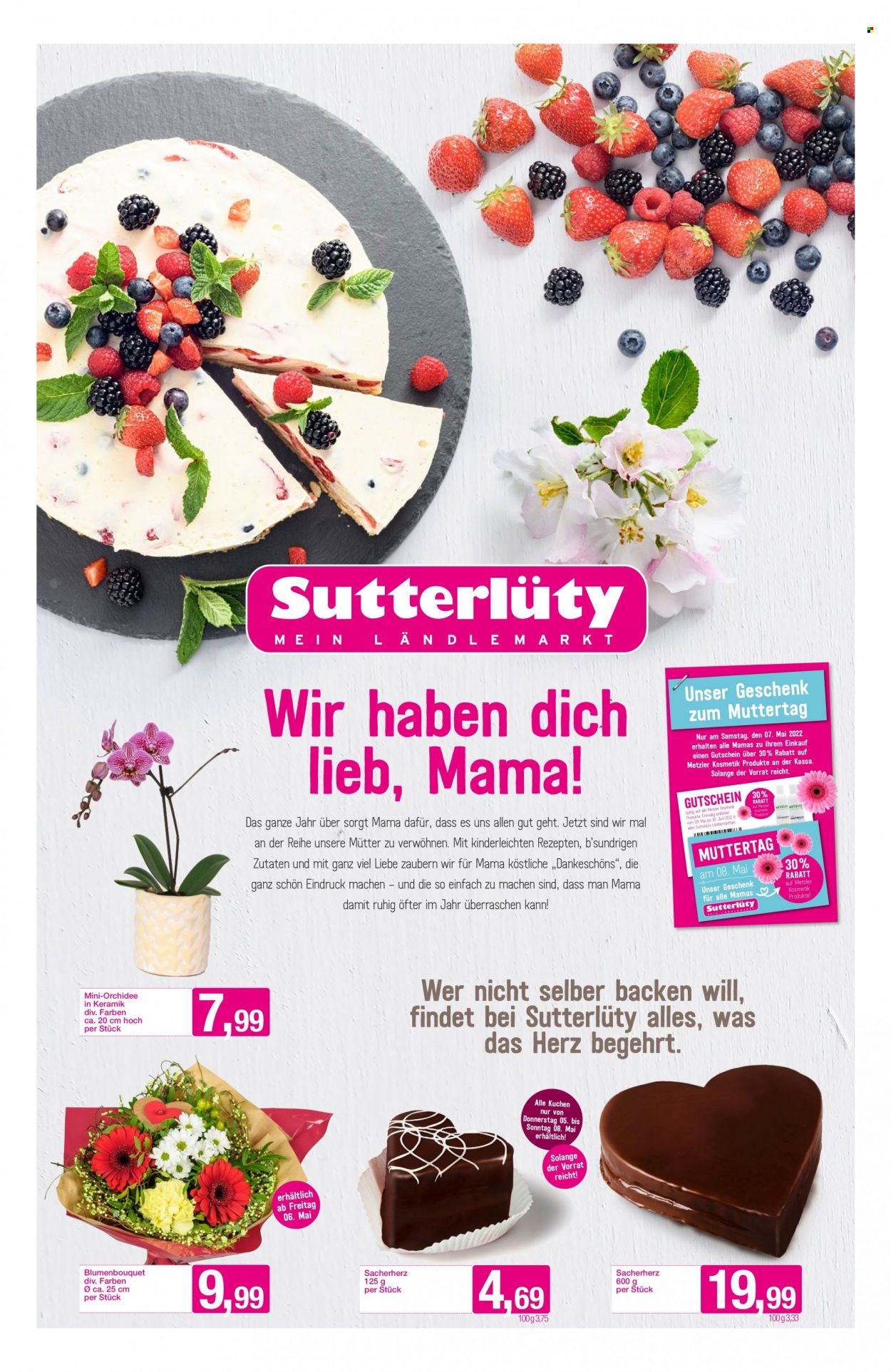 Angebote Sutterlüty - 5.5.2022 - 10.5.2022. Seite 1