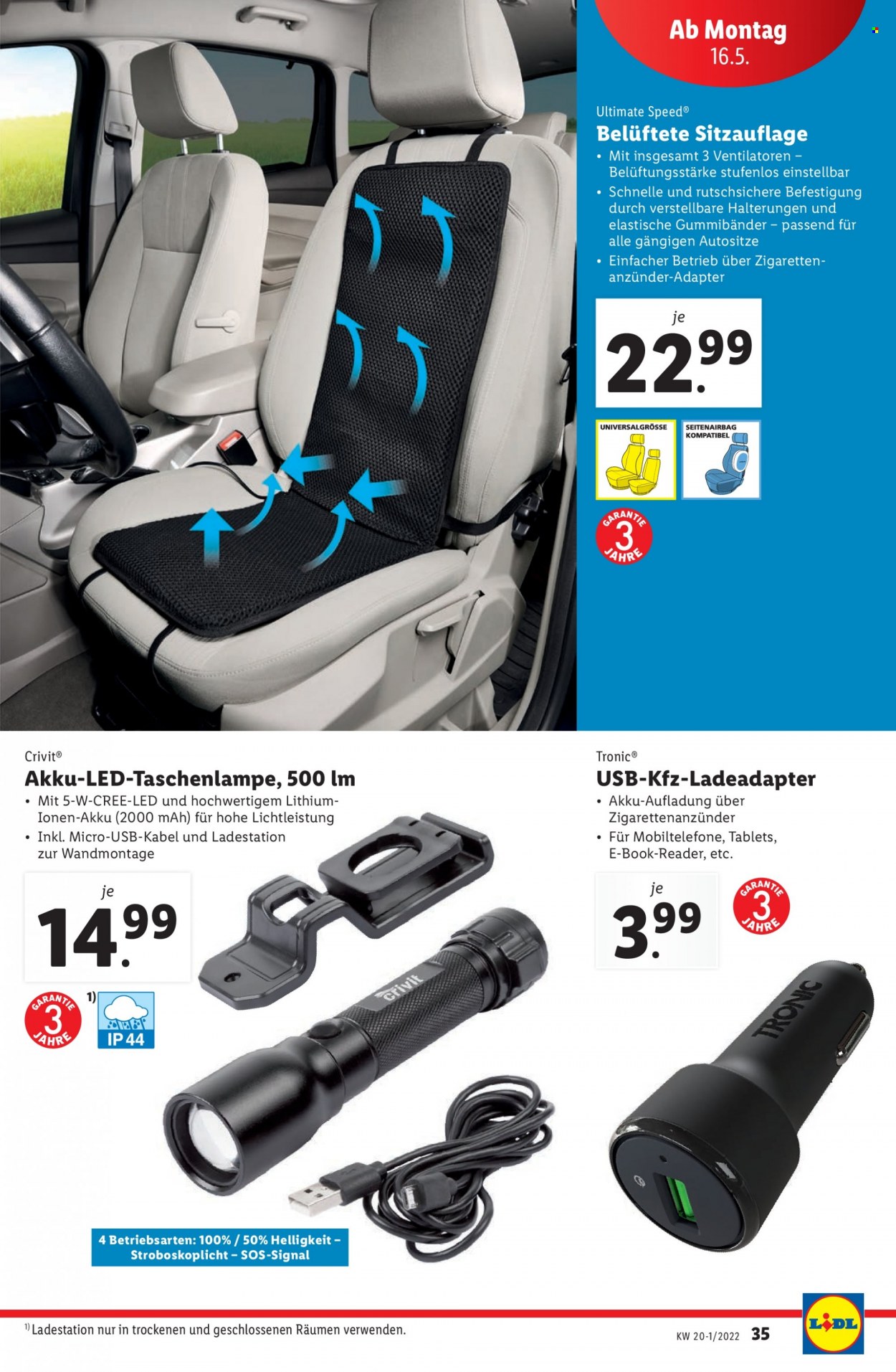 Angebote Lidl - 12.5.2022 - 18.5.2022. Seite 35