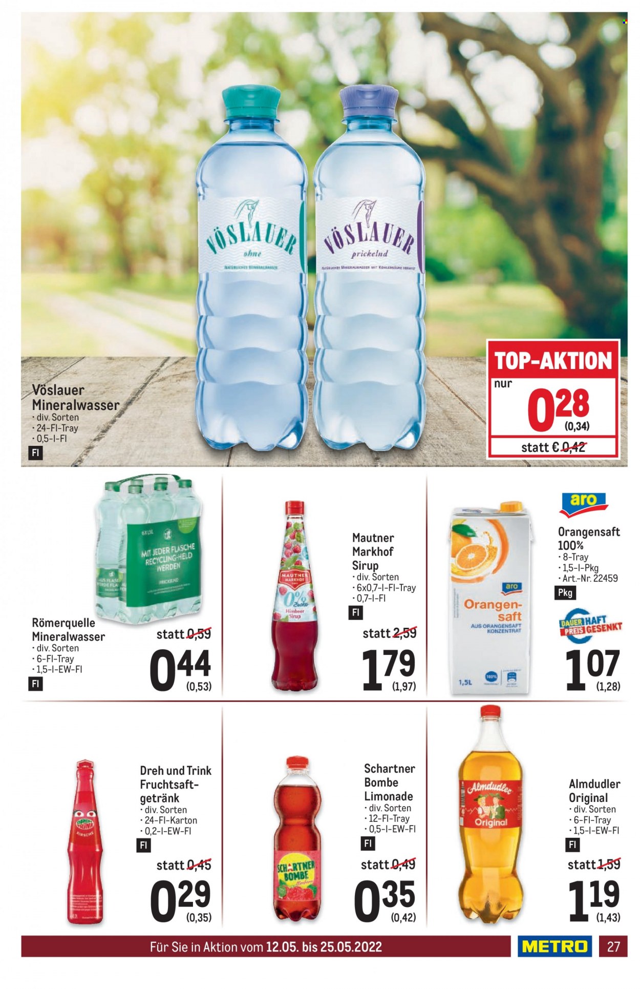 Angebote Metro - 12.5.2022 - 25.5.2022. Seite 27