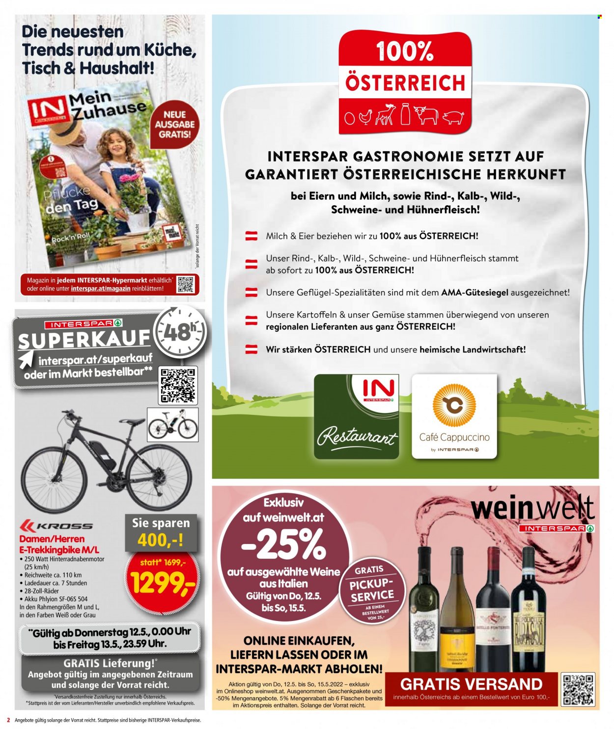 Angebote INTERSPAR - 12.5.2022 - 18.5.2022. Seite 2