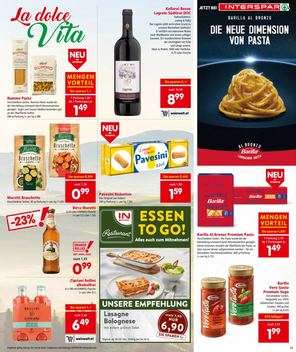Angebote INTERSPAR - 12.5.2022 - 18.5.2022. Seite 13
