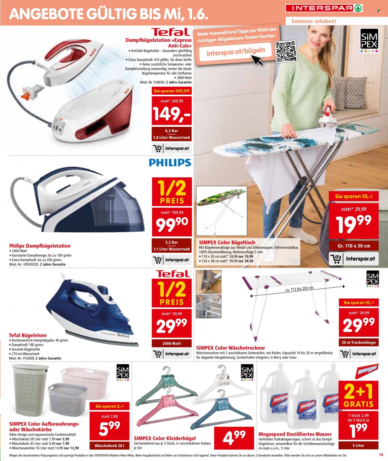 Angebote INTERSPAR - 12.5.2022 - 18.5.2022. Seite 15
