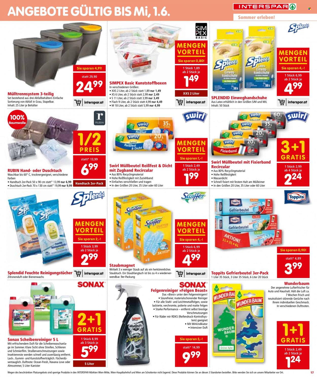 Angebote INTERSPAR - 12.5.2022 - 18.5.2022. Seite 17