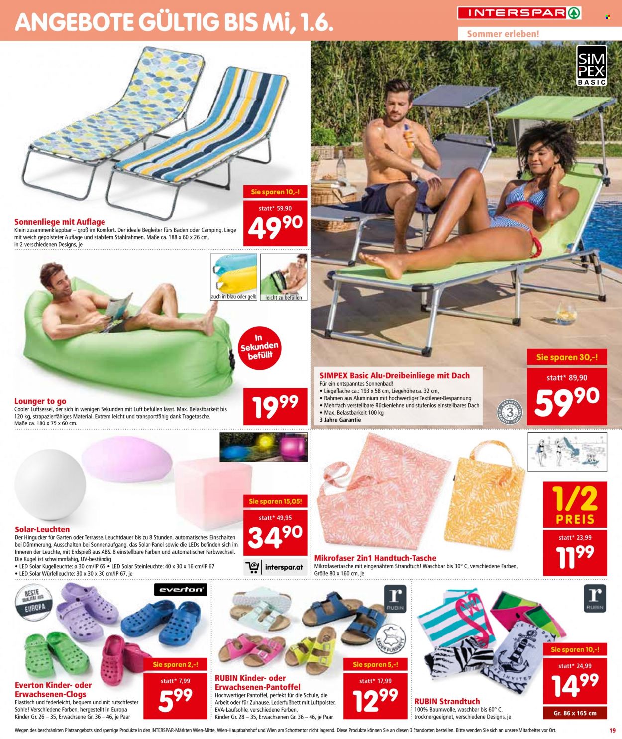 Angebote INTERSPAR - 12.5.2022 - 18.5.2022. Seite 19