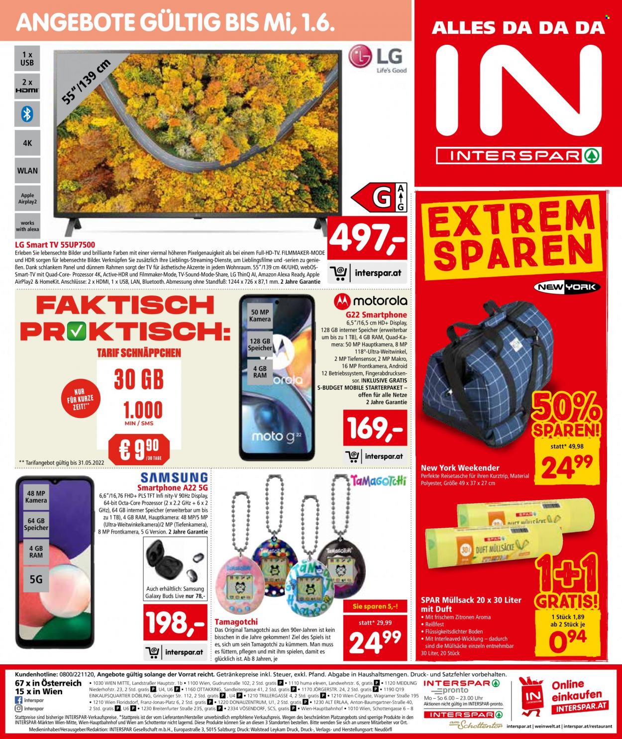 Angebote INTERSPAR - 12.5.2022 - 18.5.2022. Seite 20