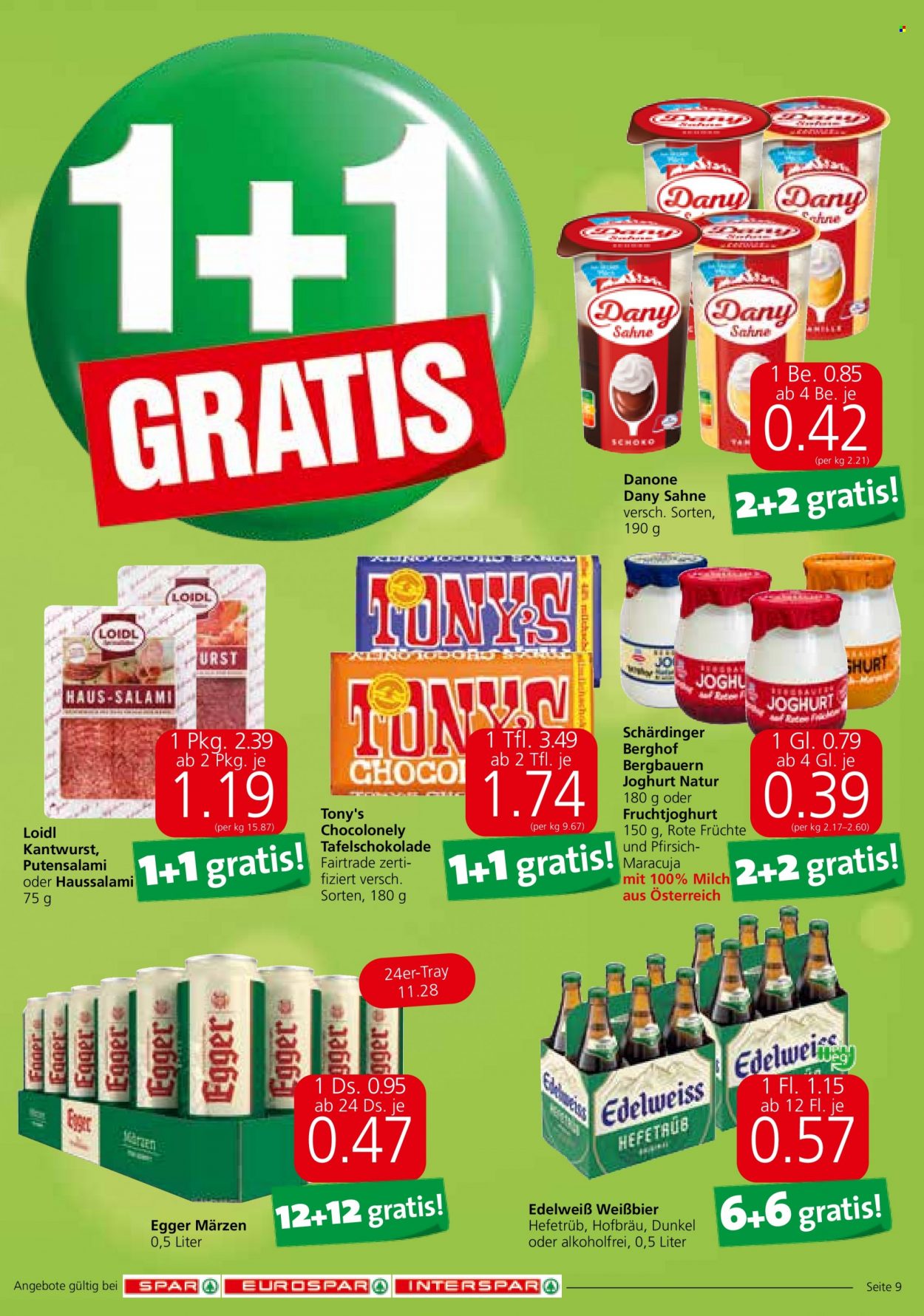 Angebote EUROSPAR - 12.5.2022 - 18.5.2022. Seite 9
