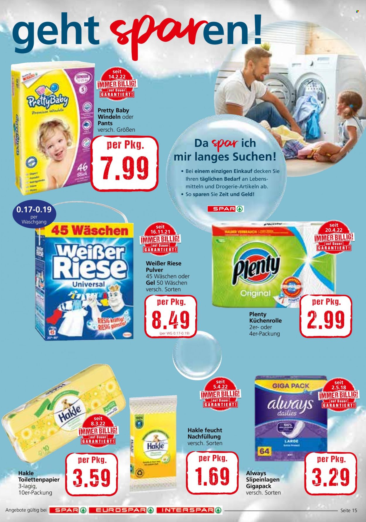 Angebote EUROSPAR - 12.5.2022 - 18.5.2022. Seite 15