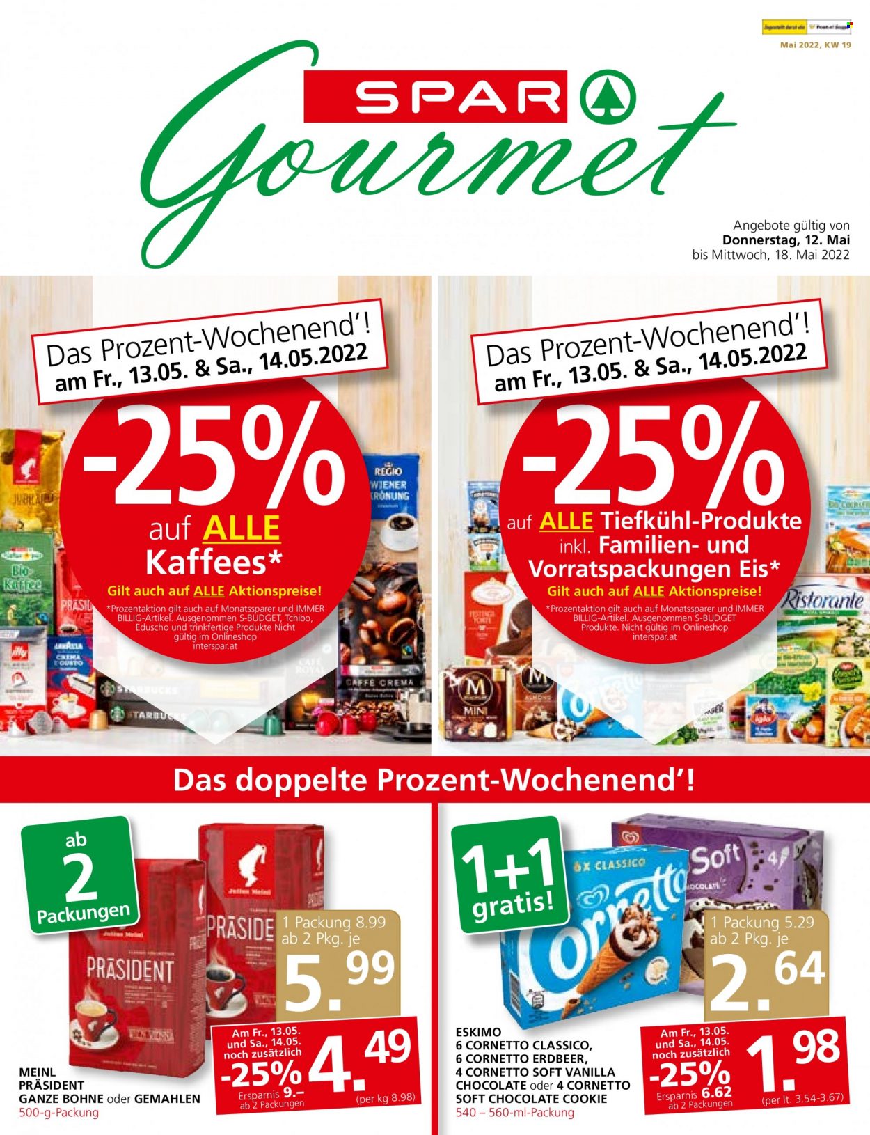 Angebote SPAR - 12.5.2022 - 18.5.2022. Seite 1