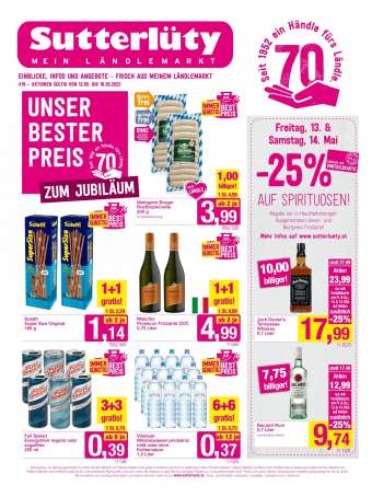 Angebote Sutterlüty - 12.5.2022 - 18.5.2022.