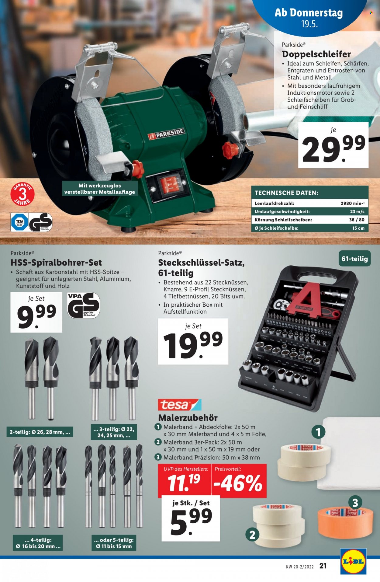 Angebote Lidl - 19.5.2022 - 24.5.2022. Seite 21