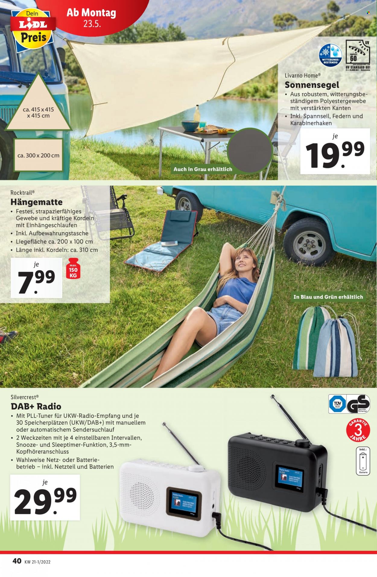 Angebote Lidl - 19.5.2022 - 24.5.2022. Seite 40