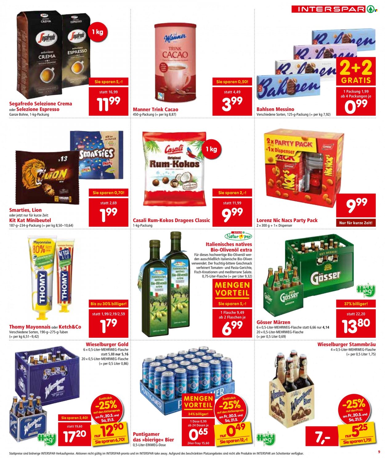 Angebote INTERSPAR - 19.5.2022 - 1.6.2022. Seite 9