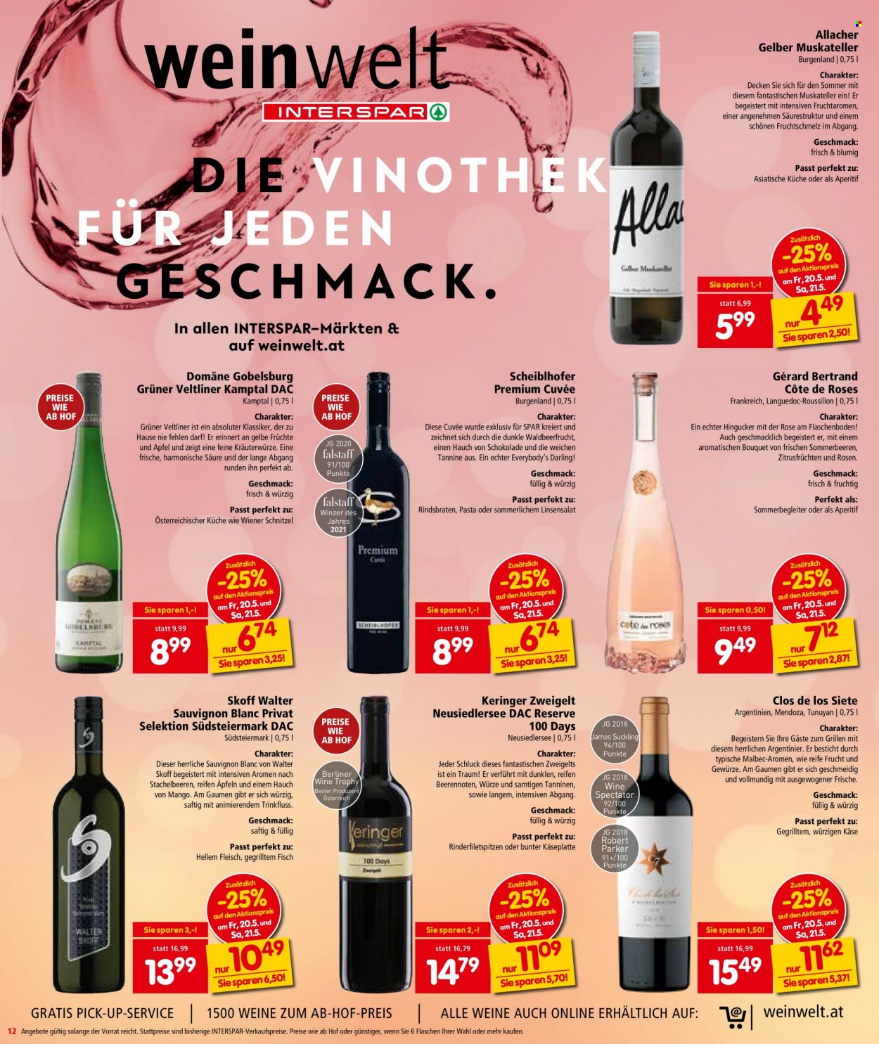 Angebote INTERSPAR - 19.5.2022 - 1.6.2022. Seite 12