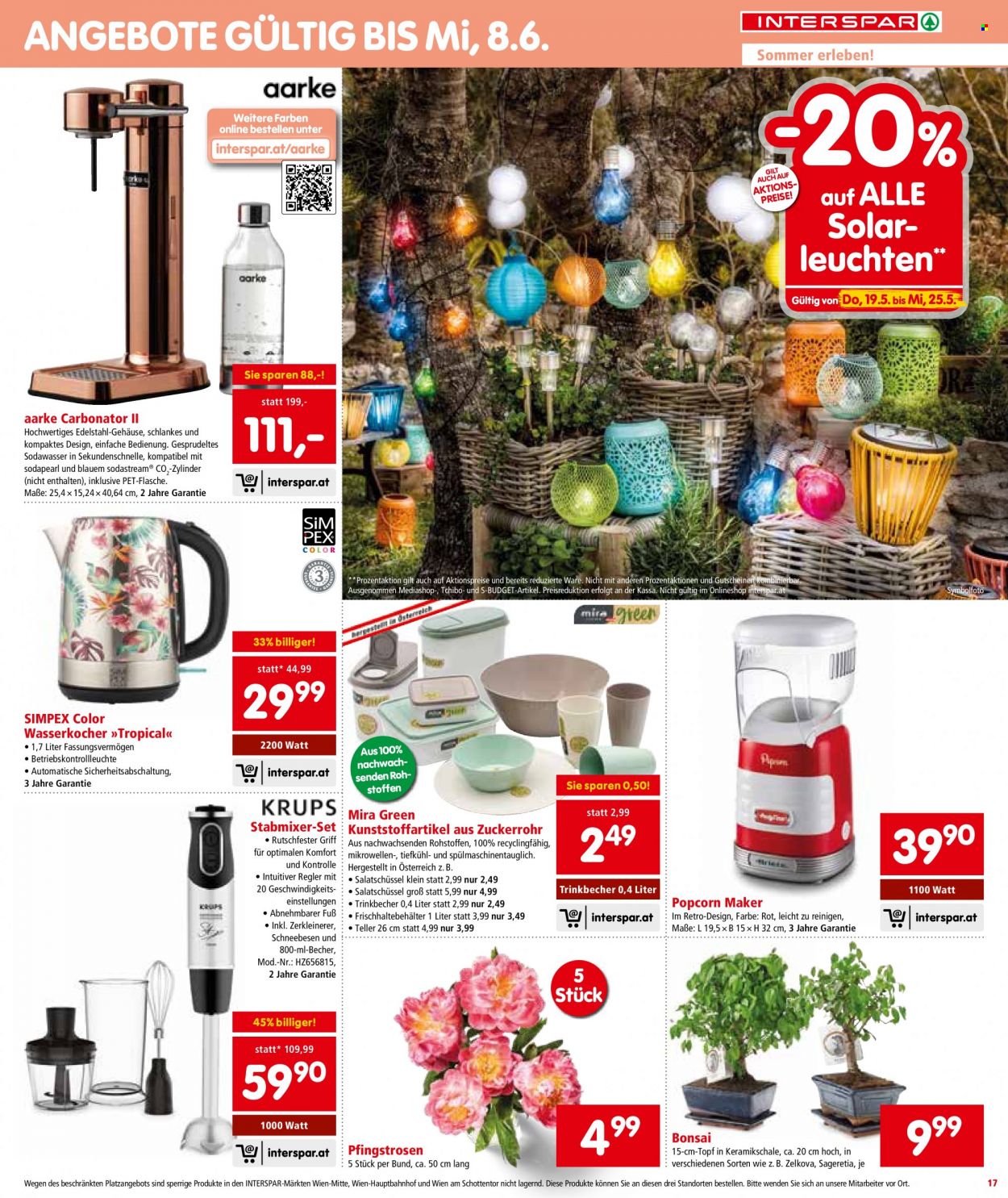Angebote INTERSPAR - 19.5.2022 - 1.6.2022. Seite 17