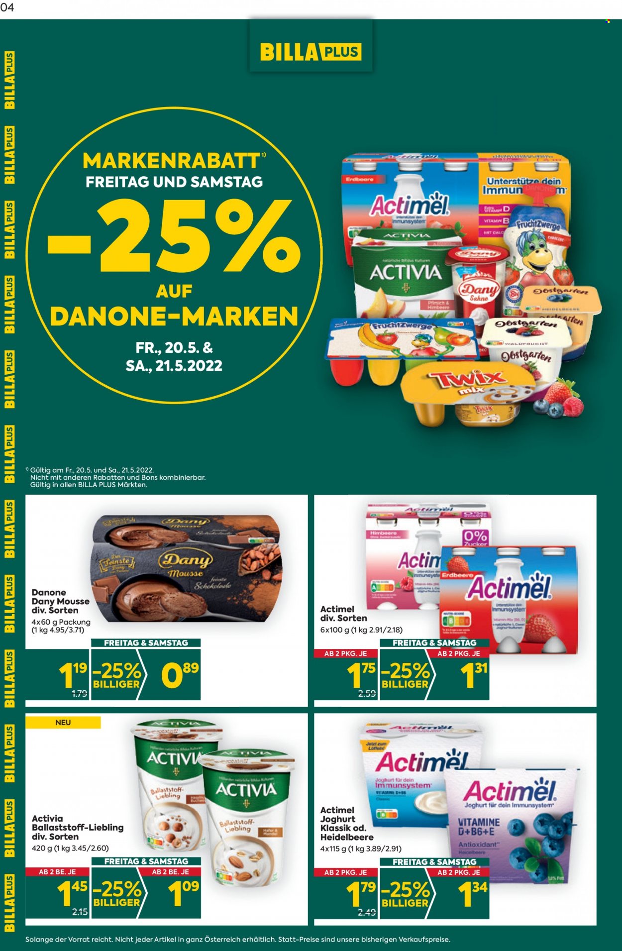 Angebote Billa Plus - 19.5.2022 - 24.5.2022. Seite 4