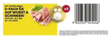 Angebote Billa - 16.5.2022 - 18.5.2022.