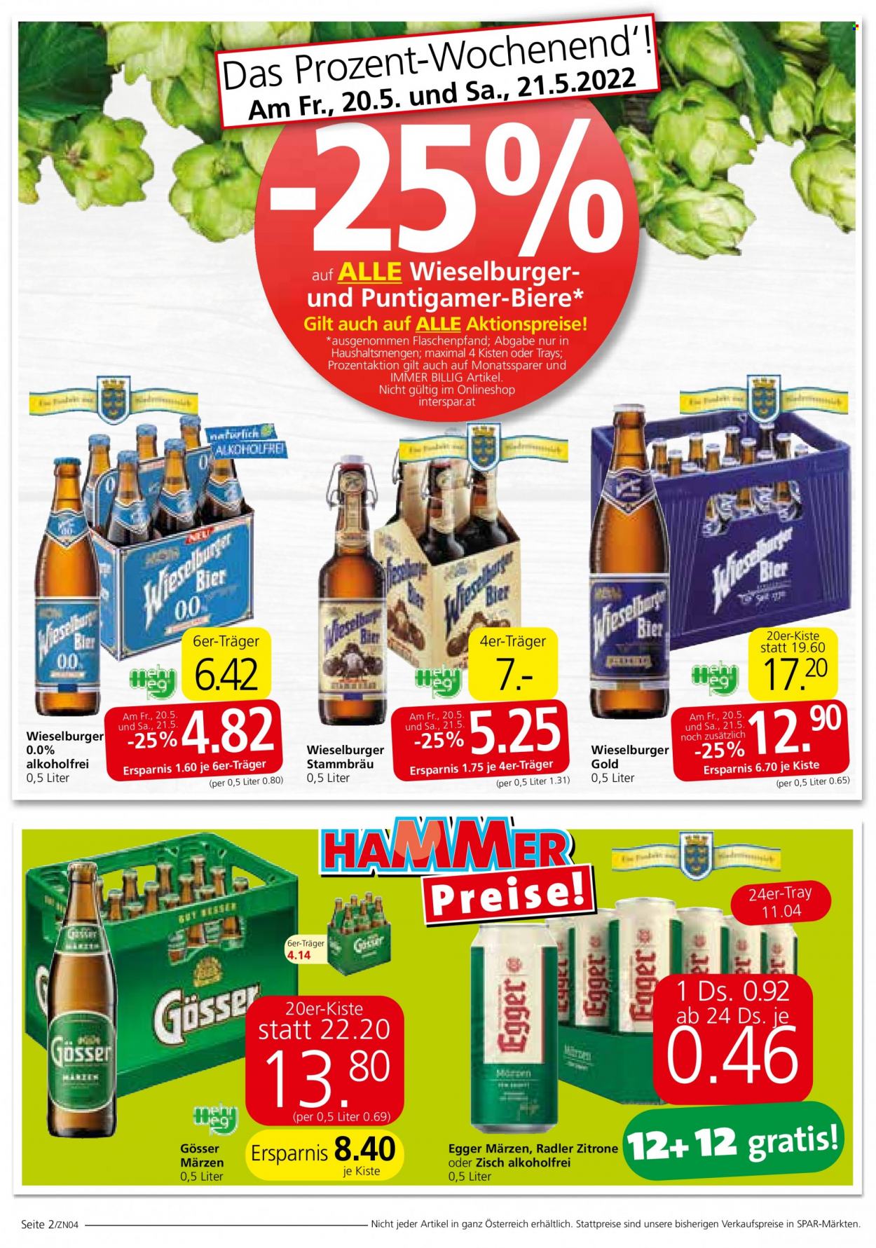 Angebote INTERSPAR - 19.5.2022 - 1.6.2022. Seite 2