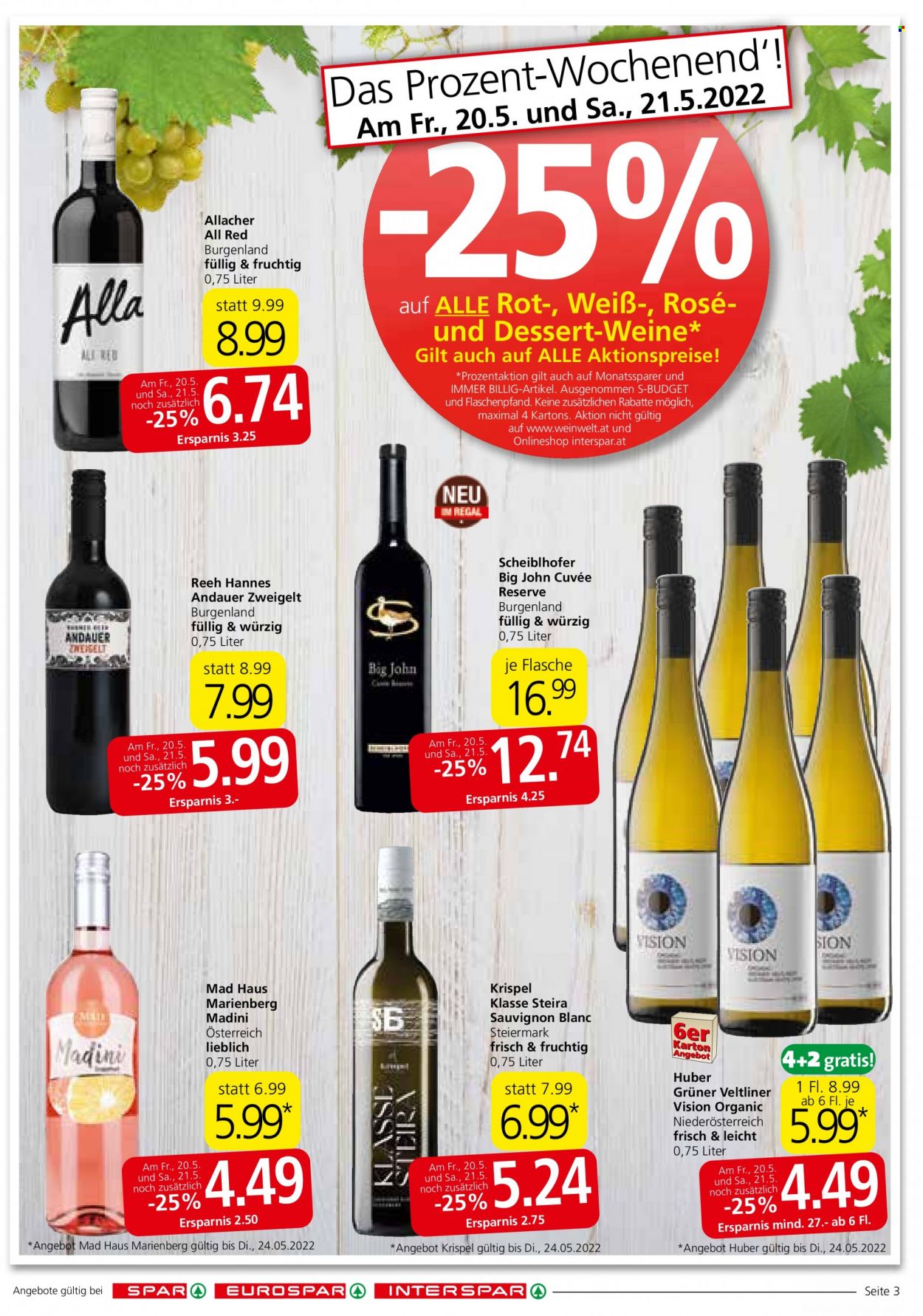 Angebote INTERSPAR - 19.5.2022 - 1.6.2022. Seite 3