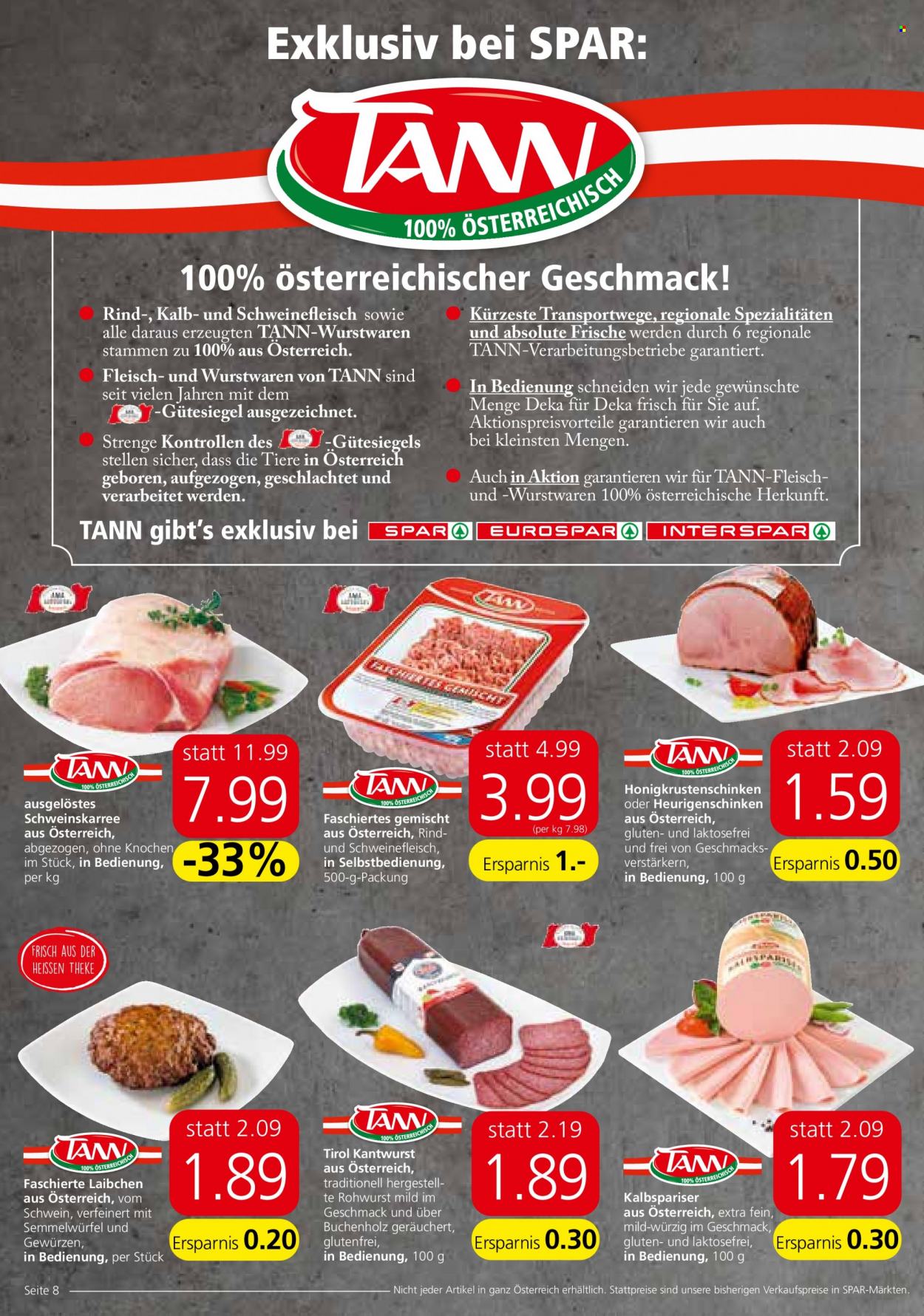 Angebote INTERSPAR - 19.5.2022 - 1.6.2022. Seite 8
