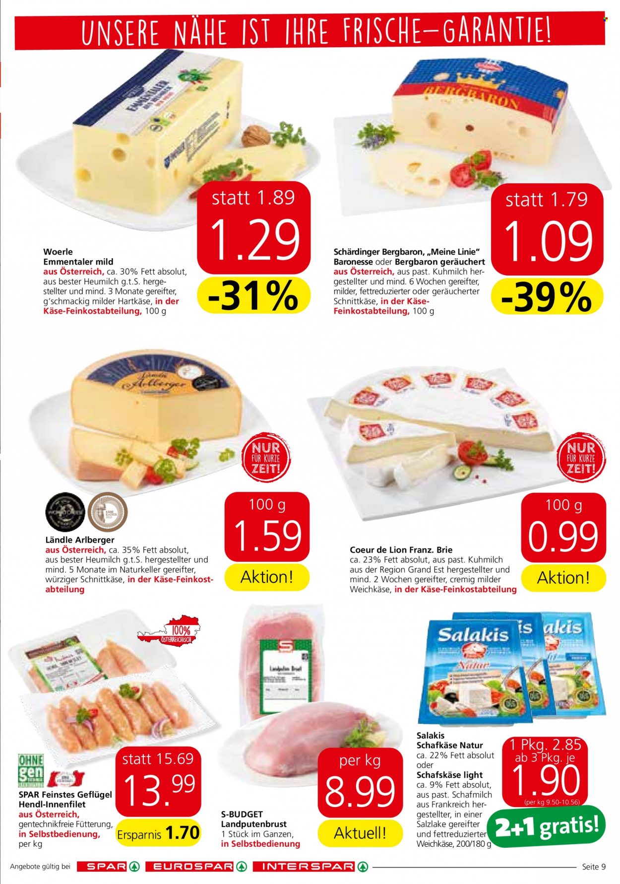 Angebote INTERSPAR - 19.5.2022 - 1.6.2022. Seite 9