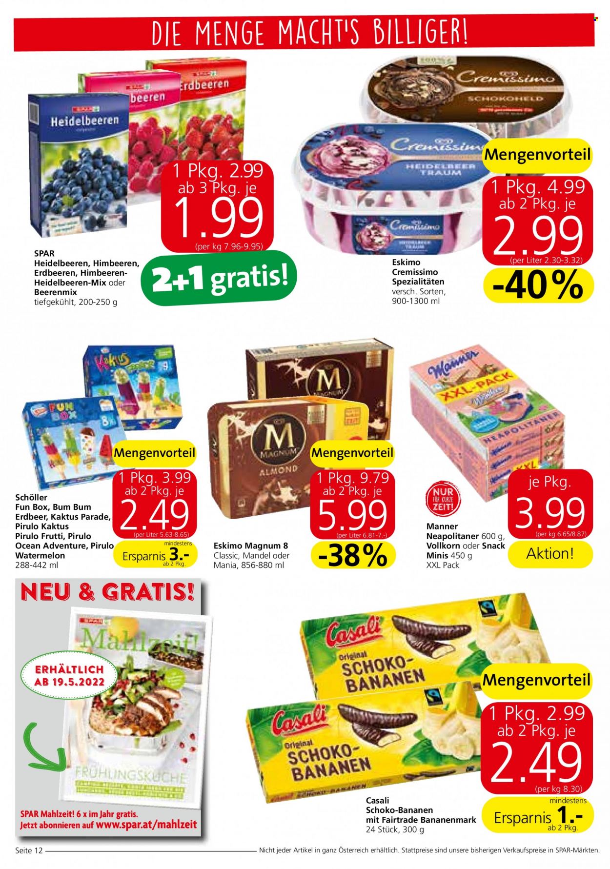Angebote INTERSPAR - 19.5.2022 - 1.6.2022. Seite 12
