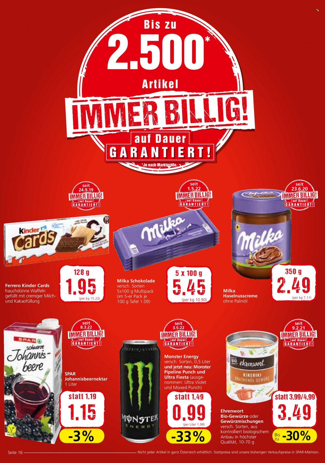Angebote INTERSPAR - 19.5.2022 - 1.6.2022. Seite 16
