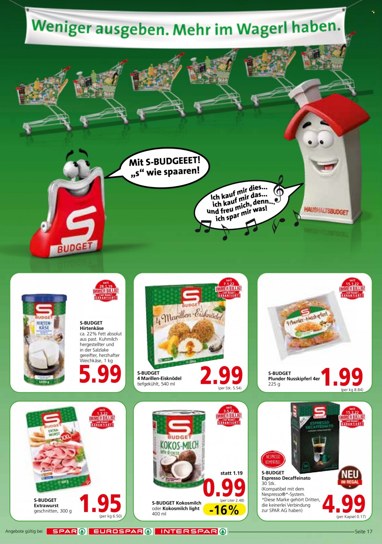Angebote INTERSPAR - 19.5.2022 - 1.6.2022. Seite 17