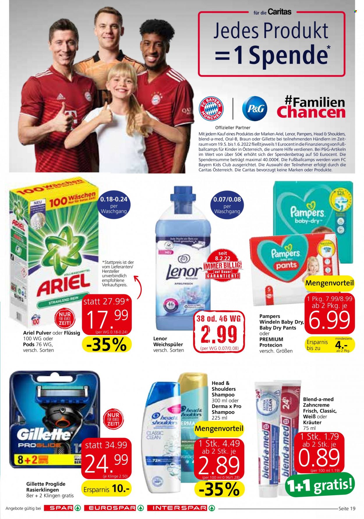 Angebote INTERSPAR - 19.5.2022 - 1.6.2022. Seite 19