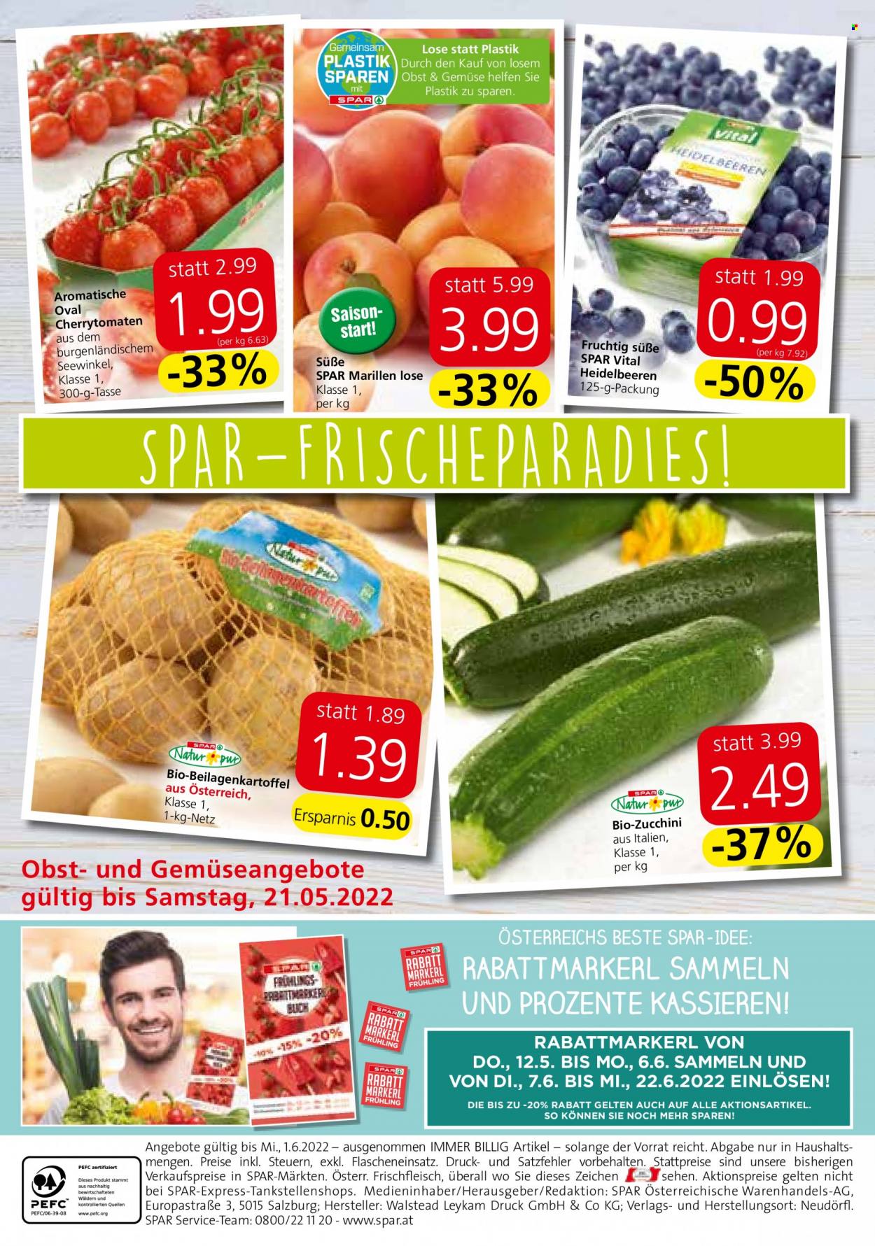 Angebote INTERSPAR - 19.5.2022 - 1.6.2022. Seite 20