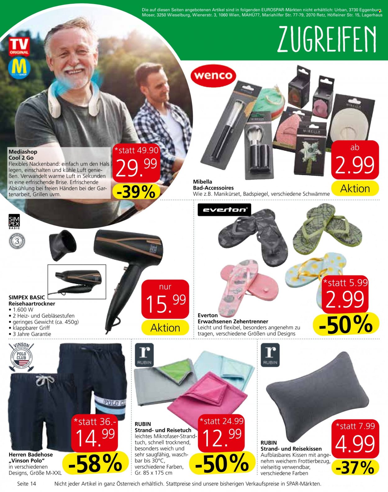 Angebote EUROSPAR - 19.5.2022 - 1.6.2022. Seite 14