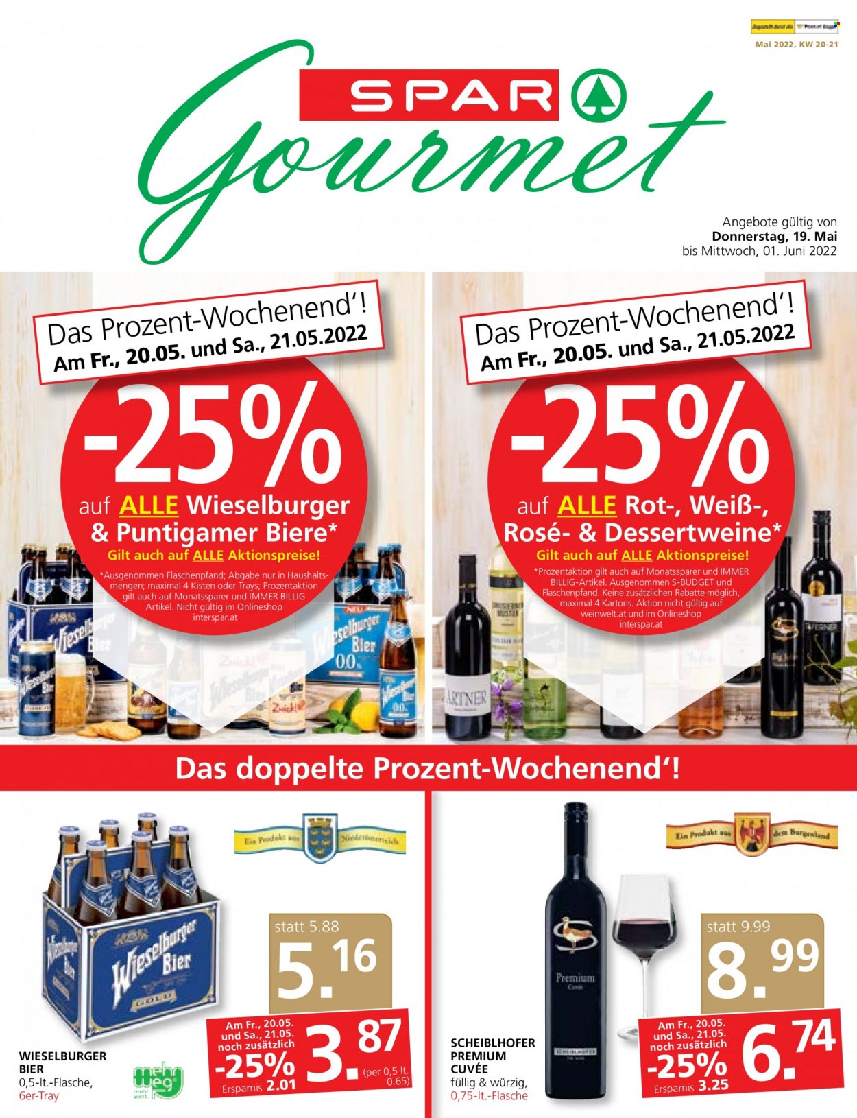 Angebote SPAR - 19.5.2022 - 1.6.2022. Seite 1