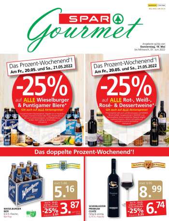 Angebote SPAR - 19.5.2022 - 1.6.2022.