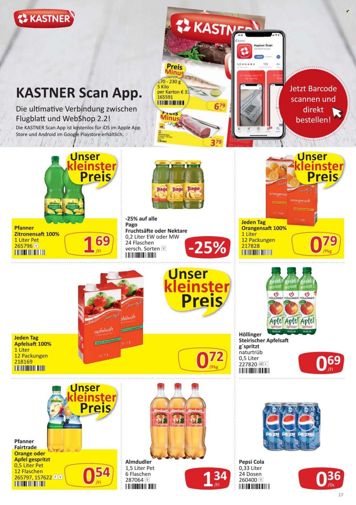 Angebote KASTNER - 23.5.2022 - 4.6.2022. Seite 17