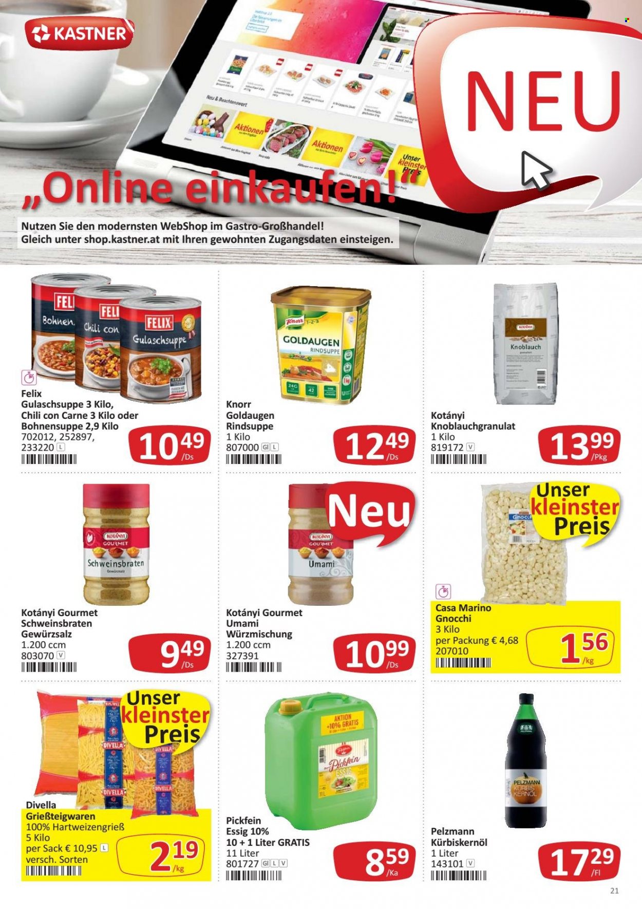 Angebote KASTNER - 23.5.2022 - 4.6.2022. Seite 21