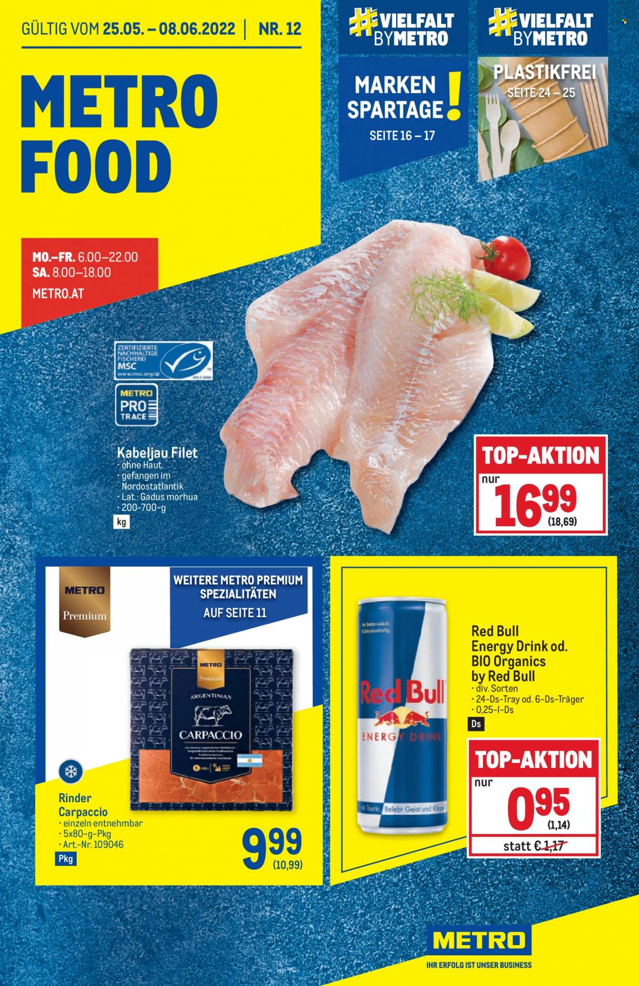 Angebote Metro - 25.5.2022 - 8.6.2022. Seite 1