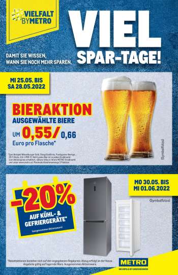 Angebote Metro - 25.5.2022 - 8.6.2022.