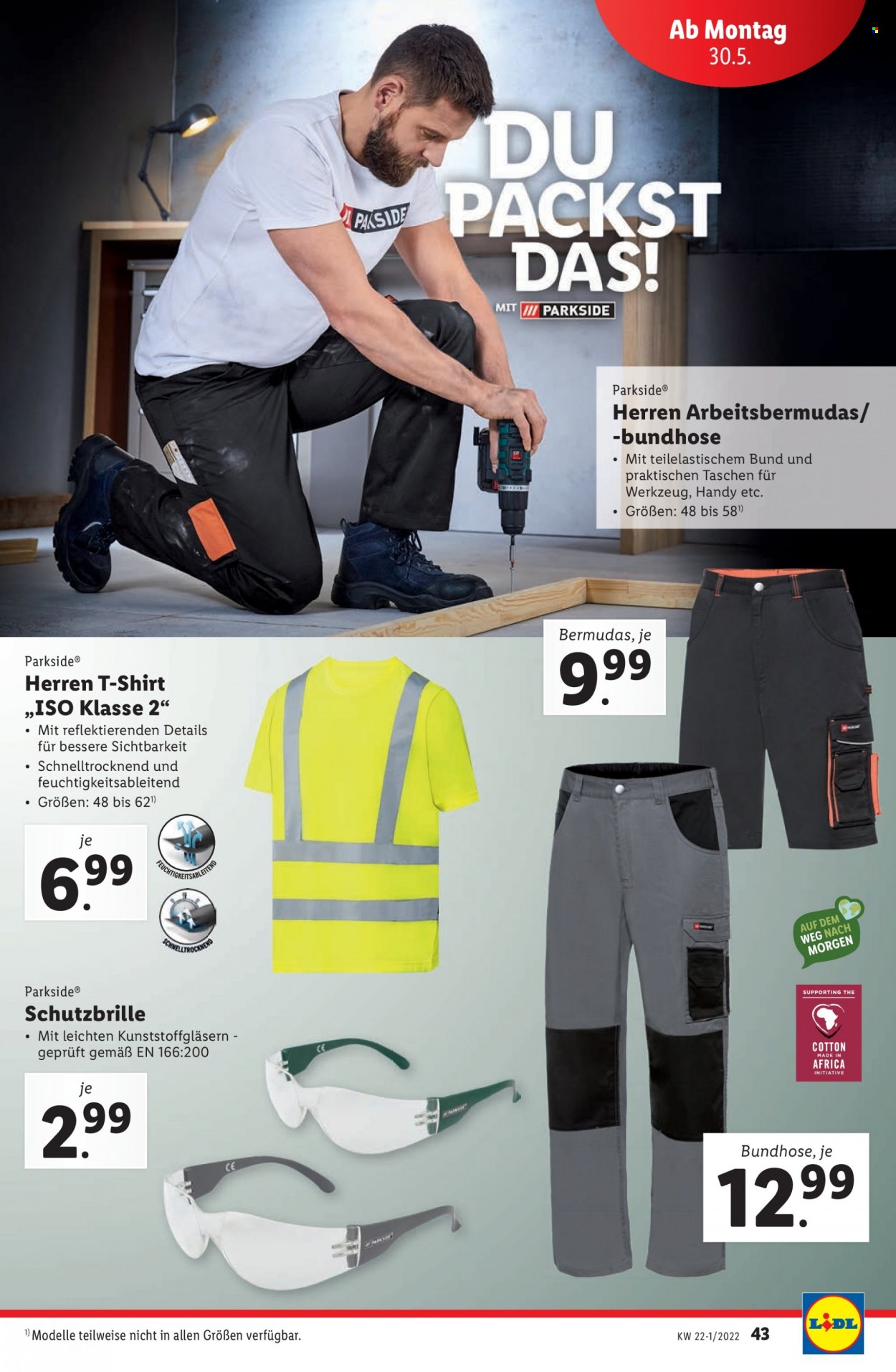 Angebote Lidl - 25.5.2022 - 1.6.2022. Seite 43
