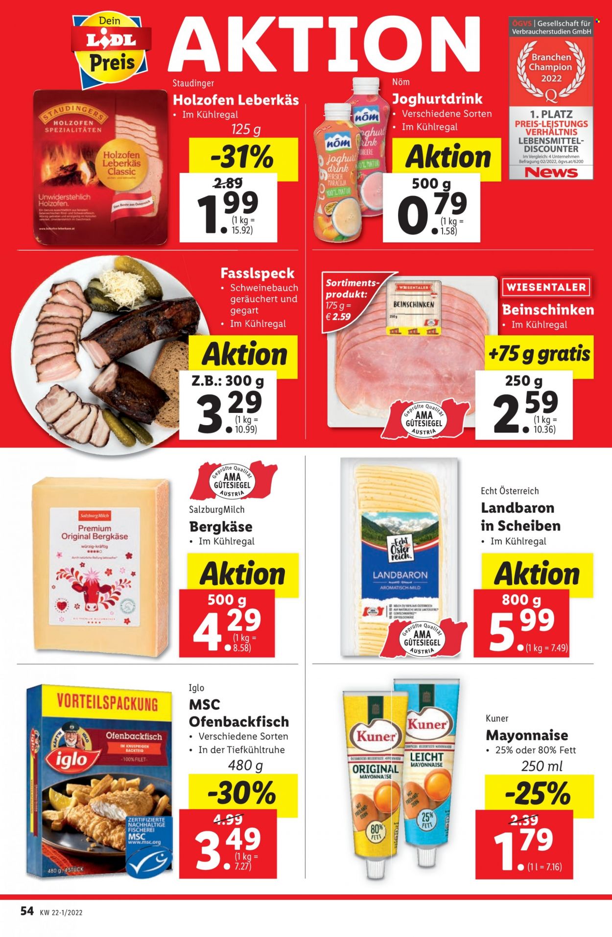 Angebote Lidl - 25.5.2022 - 1.6.2022. Seite 54