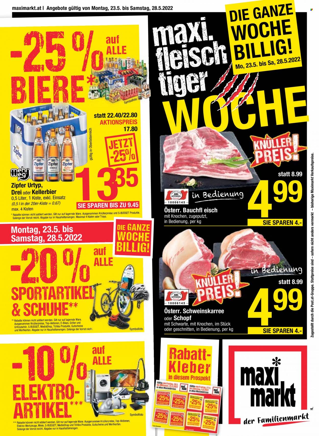 Angebote Maximarkt - 23.5.2022 - 28.5.2022. Seite 1