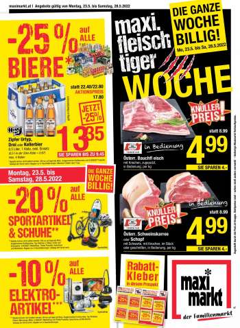 Angebote Maximarkt - 23.5.2022 - 28.5.2022.