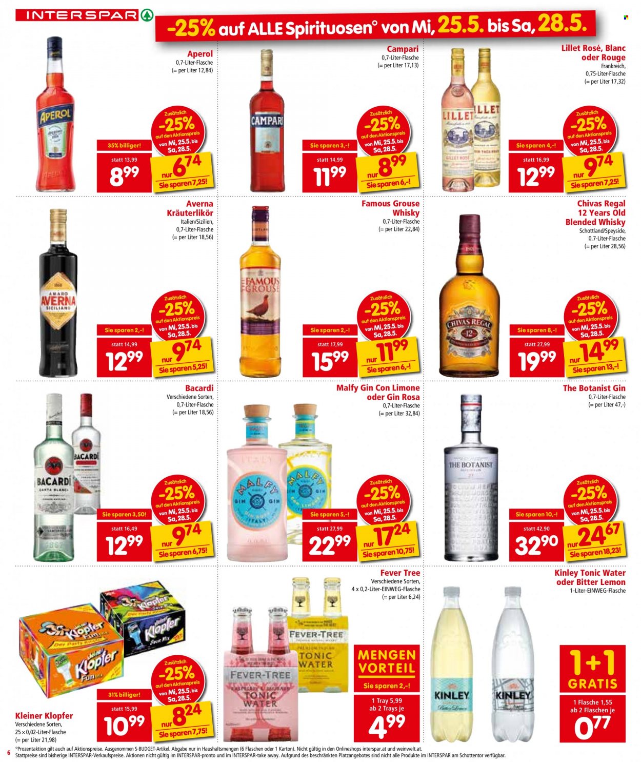Angebote INTERSPAR - 25.5.2022 - 1.6.2022. Seite 6
