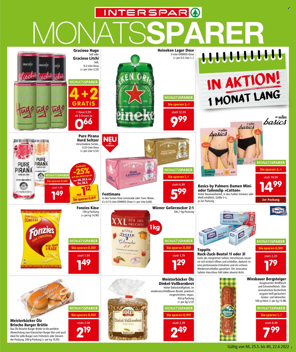 Angebote INTERSPAR - 25.5.2022 - 1.6.2022. Seite 7
