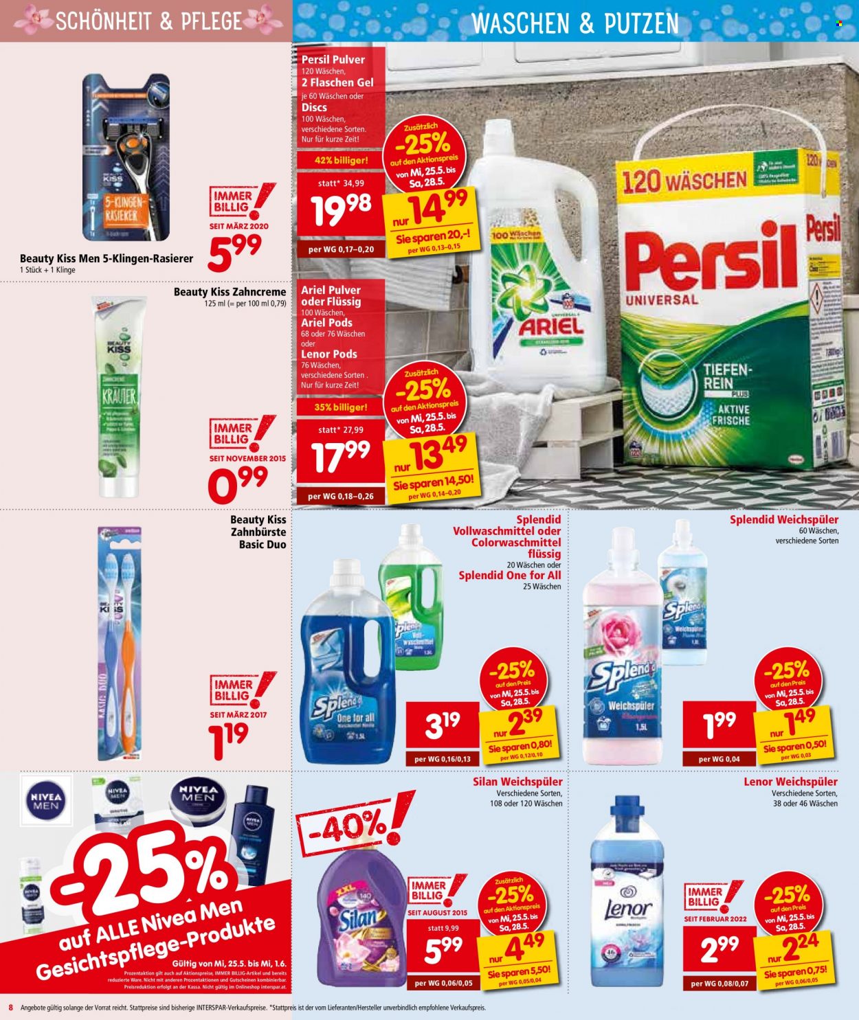 Angebote INTERSPAR - 25.5.2022 - 1.6.2022. Seite 8