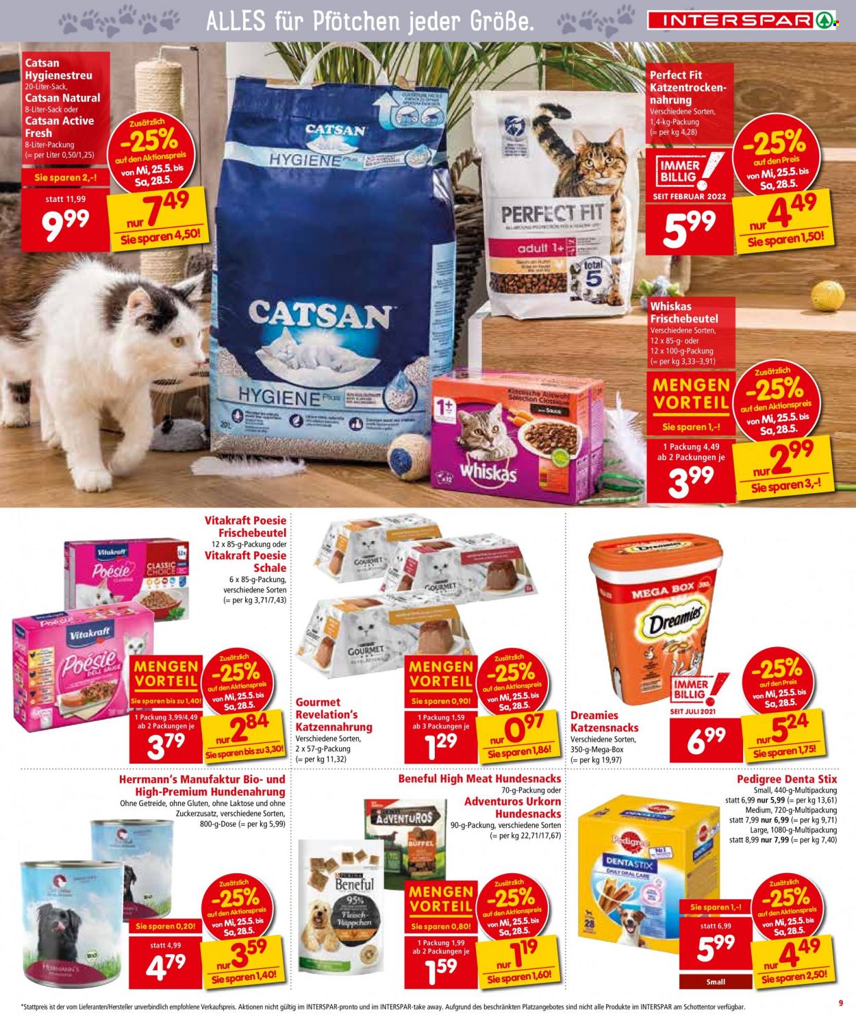 Angebote INTERSPAR - 25.5.2022 - 1.6.2022. Seite 9